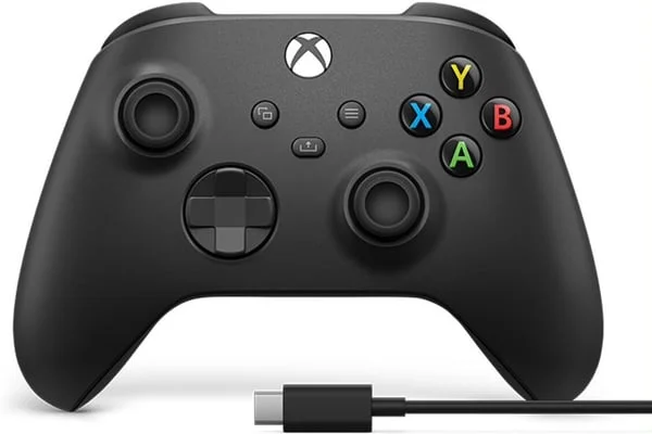 Svart Xbox Wireless Controller