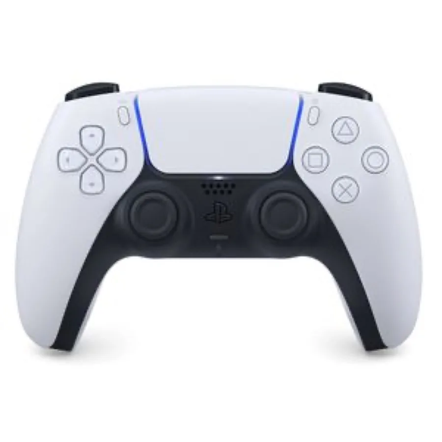 Vit Sony DualSense-handkontroll till PS5