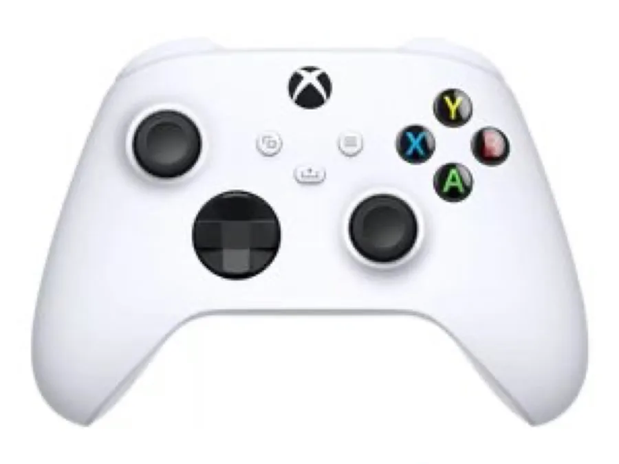 Microsoft Xbox kontroll vit